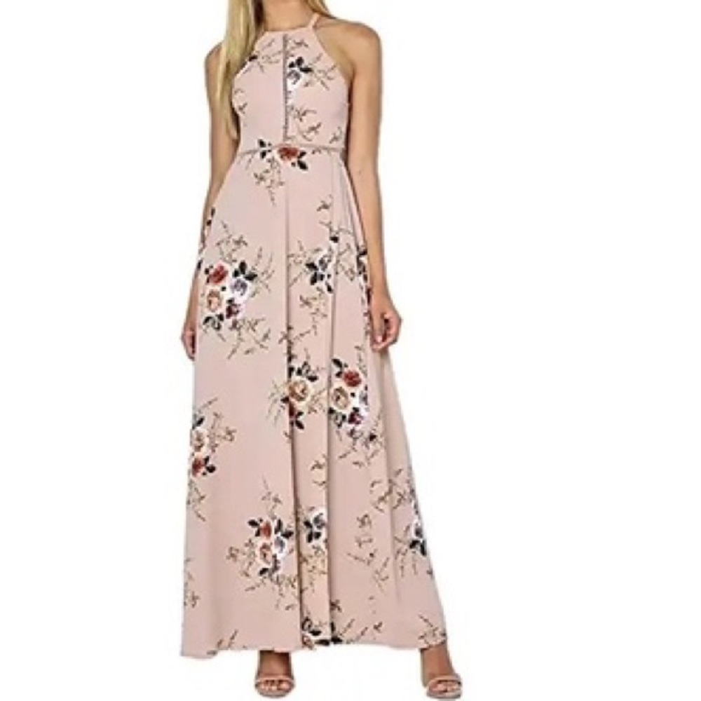 NWT 👑 Floral Backless Maxi
